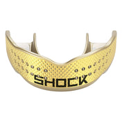 Shock Doctor Trash Talker Slim Fit Gold Chrome Mouthguard - Front View