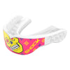 Shock Doctor Gel Max Power Print Mouthguard - Pink Lux Skull - Front Angle View