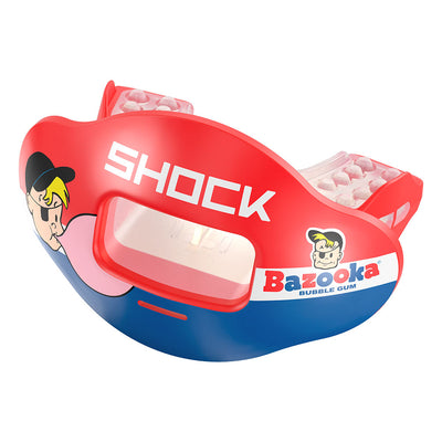 Shock Doctor Title Bazooka Joe Max AirFlow Football Mouthguard - Front Angle View