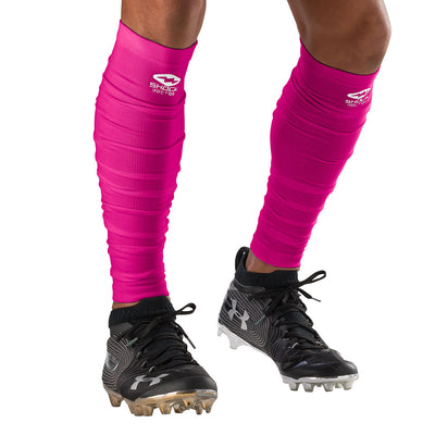 Shock Doctor Showtime Scrunch Leg Sleeves - Pink - Front View