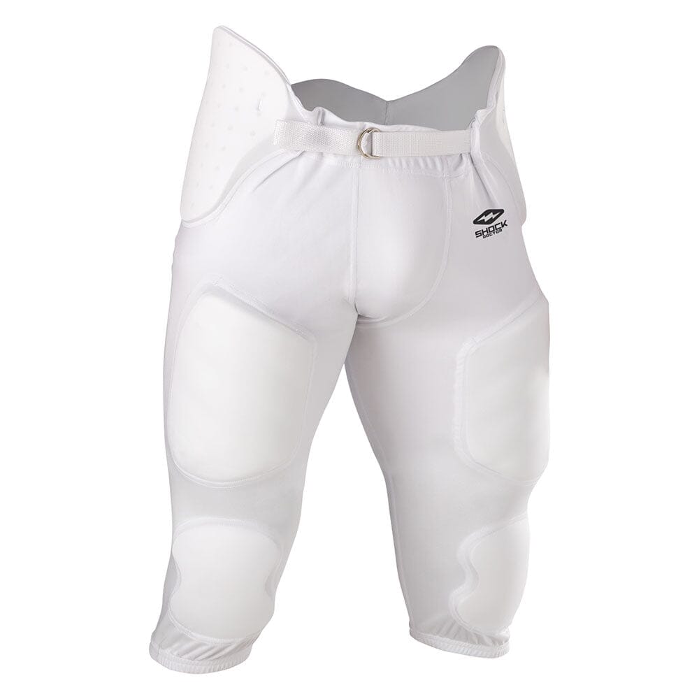 Shock Doctor Showtime Football Integrated Pant - White