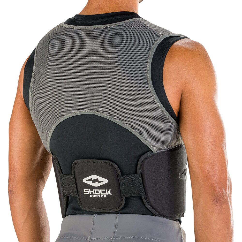 Shock Doctor Showtime Football Rib Vest - Three Quarter View