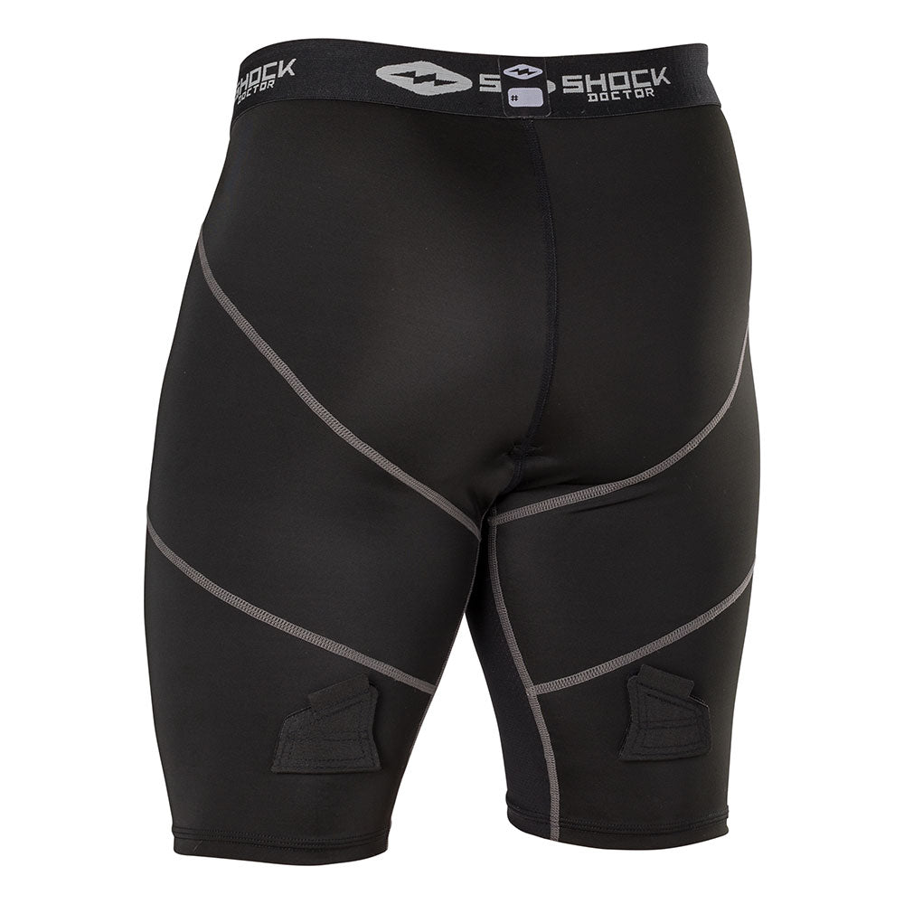 Men s Boy s Core Hockey Short with Bio Flex Cup Shock Doctor