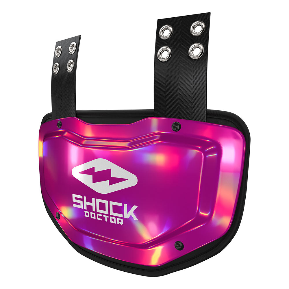 Shock Doctor Showtime Iridescent Pink Back Plate