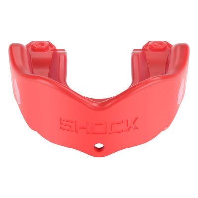 Shock Doctor Red Gel Max Mouthguard - Front View