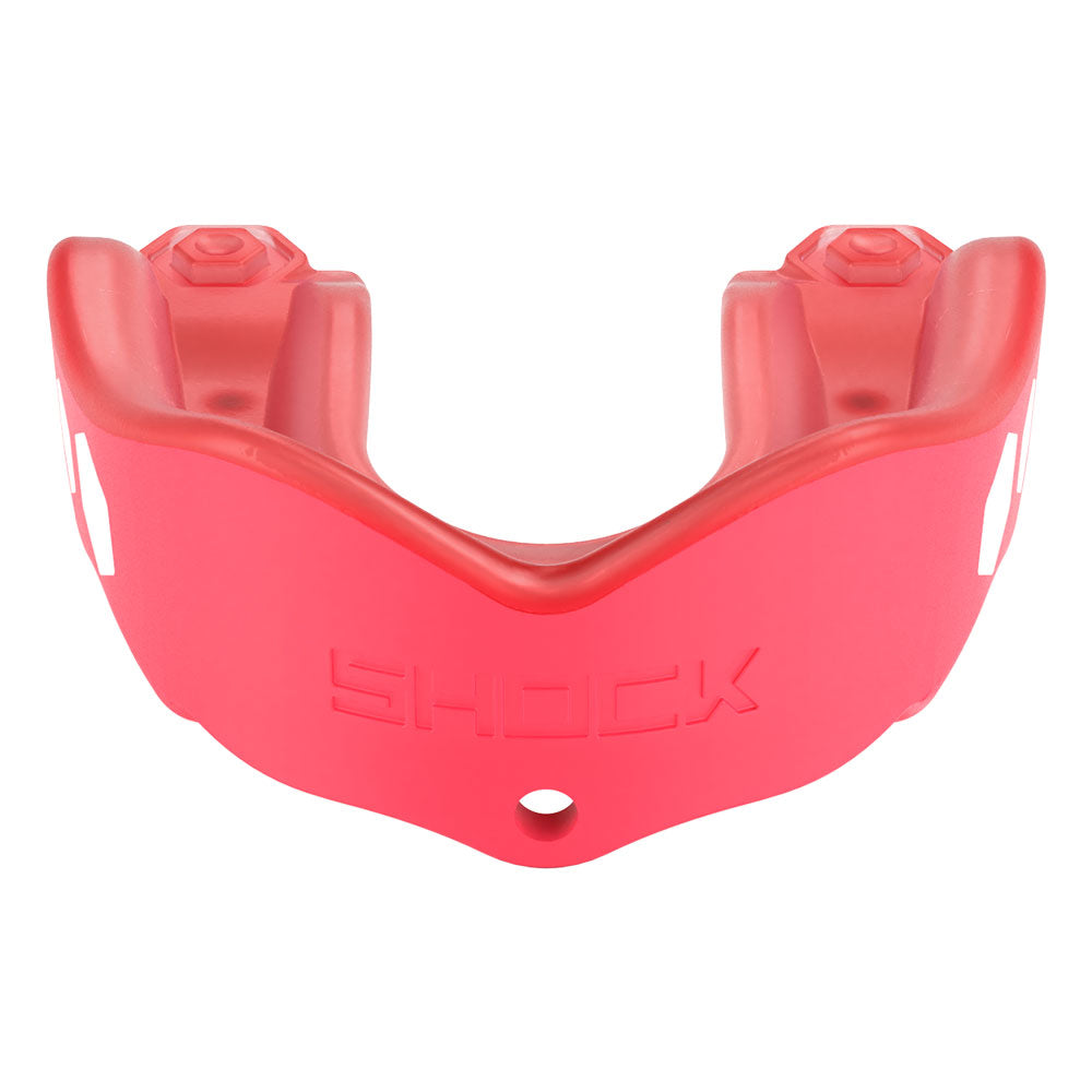 Shock Doctor Gel Max Flavor Fusion Mouthguard - Fruit Punch Flavor - Front View