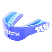 Shock Doctor Gel Max Power Mouthguard - Royal Blue - Front Left Angle View