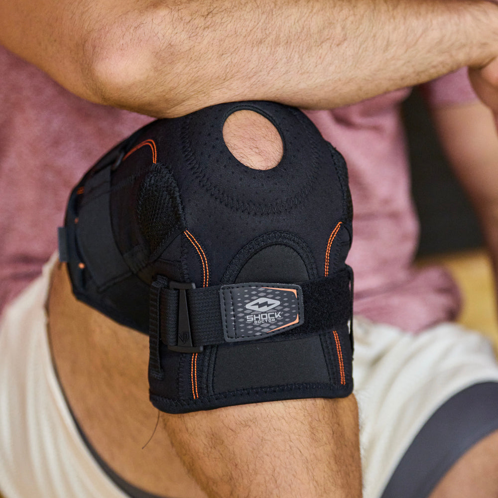 Deals Shock Doctor knee stabilizer with mouth guard