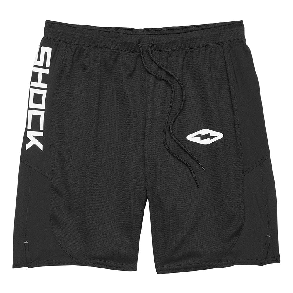 Paisley Black Core Compression Short with Cup Pocket
