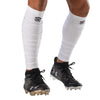 Shock Doctor Showtime Scrunch Leg Sleeves - White - Front View