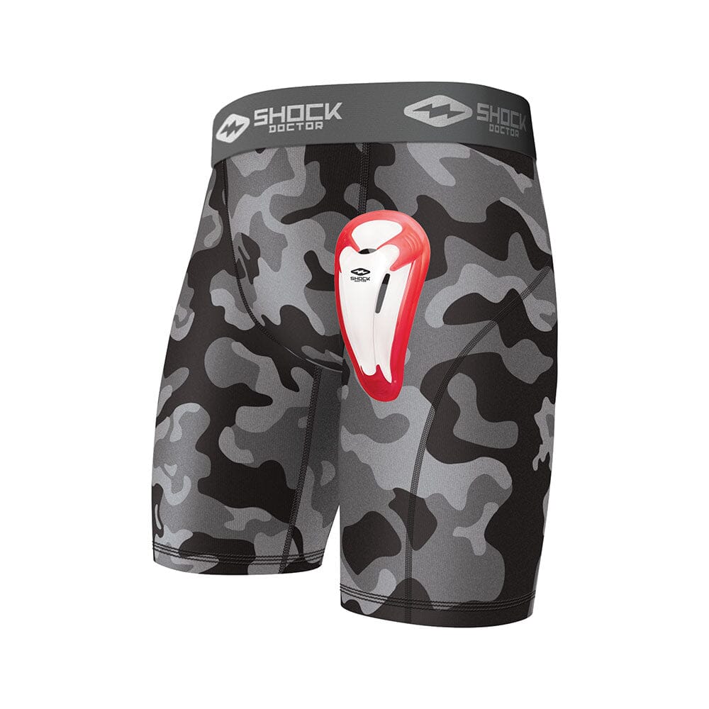 Shock Doctor 221 Core Compression Short With BioFlex Cup Youth XL