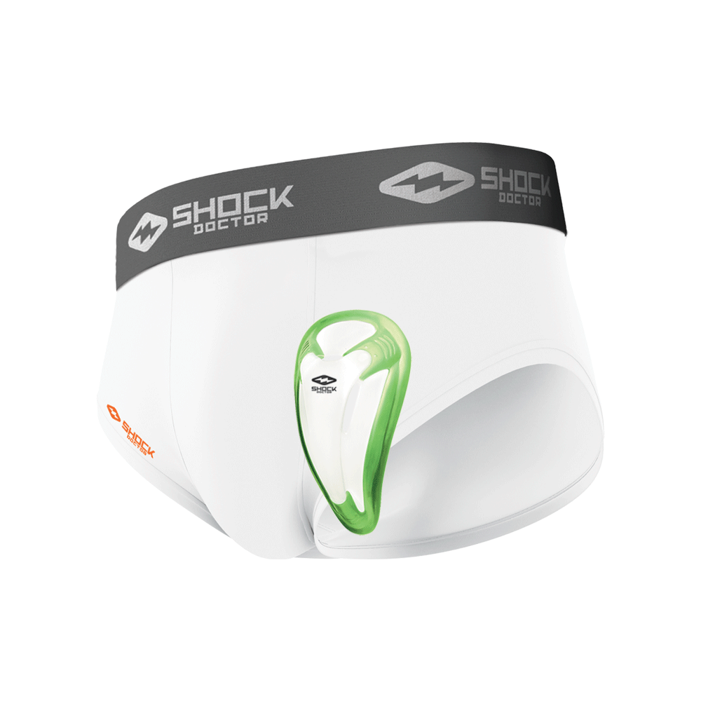 Buy Shock DoctorYouth 2-Pack Briefs Underwear with BioFlex Cup Included.  for Boys/Kids. Core Protective for All Sports. Online at desertcartZimbabwe