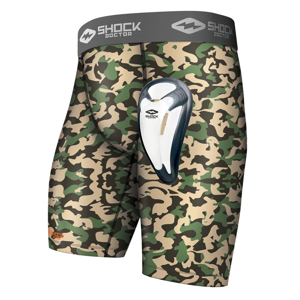 Shock Doctor Youth's Core Compression Shorts with Bio-Flex Cup