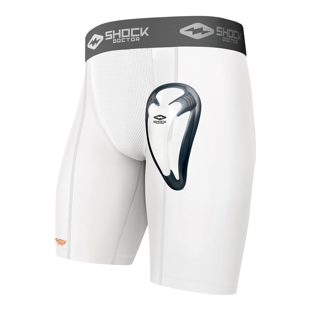 Shock Doctor Core Brief With Bio-flex Cup 2pk - White : Target