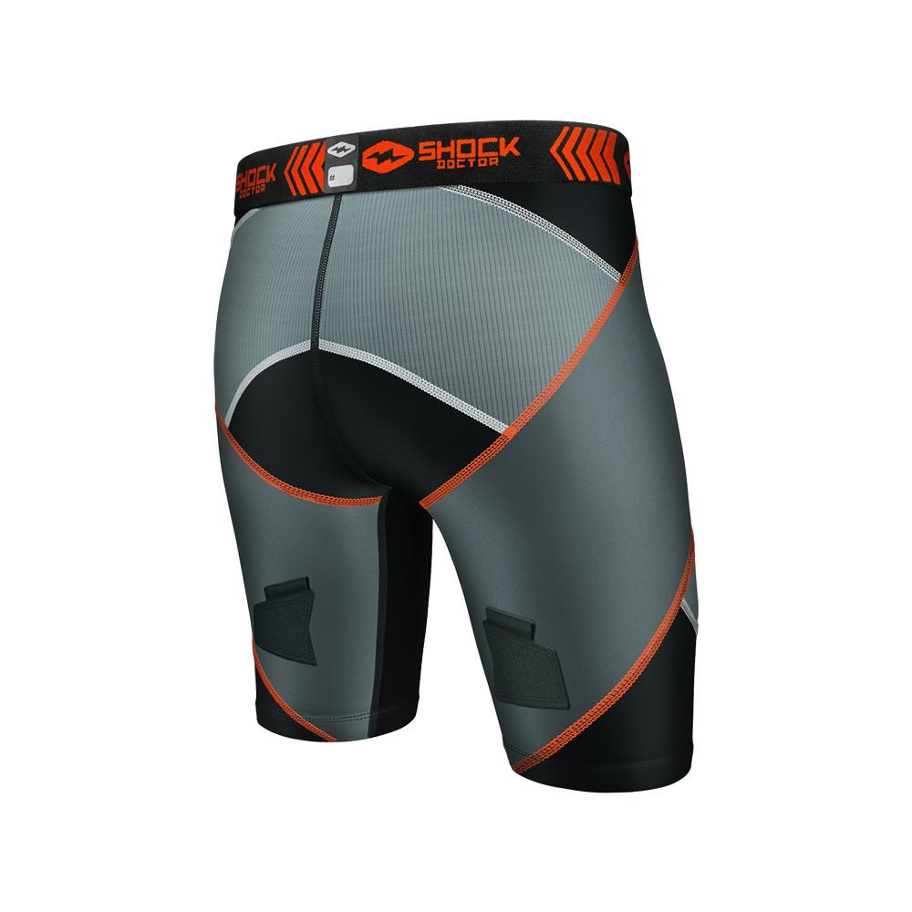  Shock Doctor Compression Shorts Cup Included