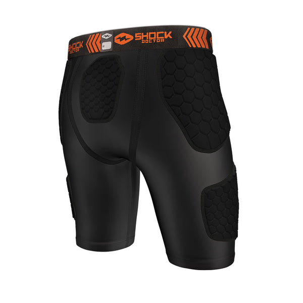  Shock Doctor Men's Impact & Compression Shorts with Carbon  Athletic Cup, Moisture Wicking Vented Protection, Adult Size : Jock Straps  : Clothing, Shoes & Jewelry