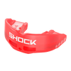 Shock Doctor Insta-Fit Red Youth Mouthguard - Front Angle View