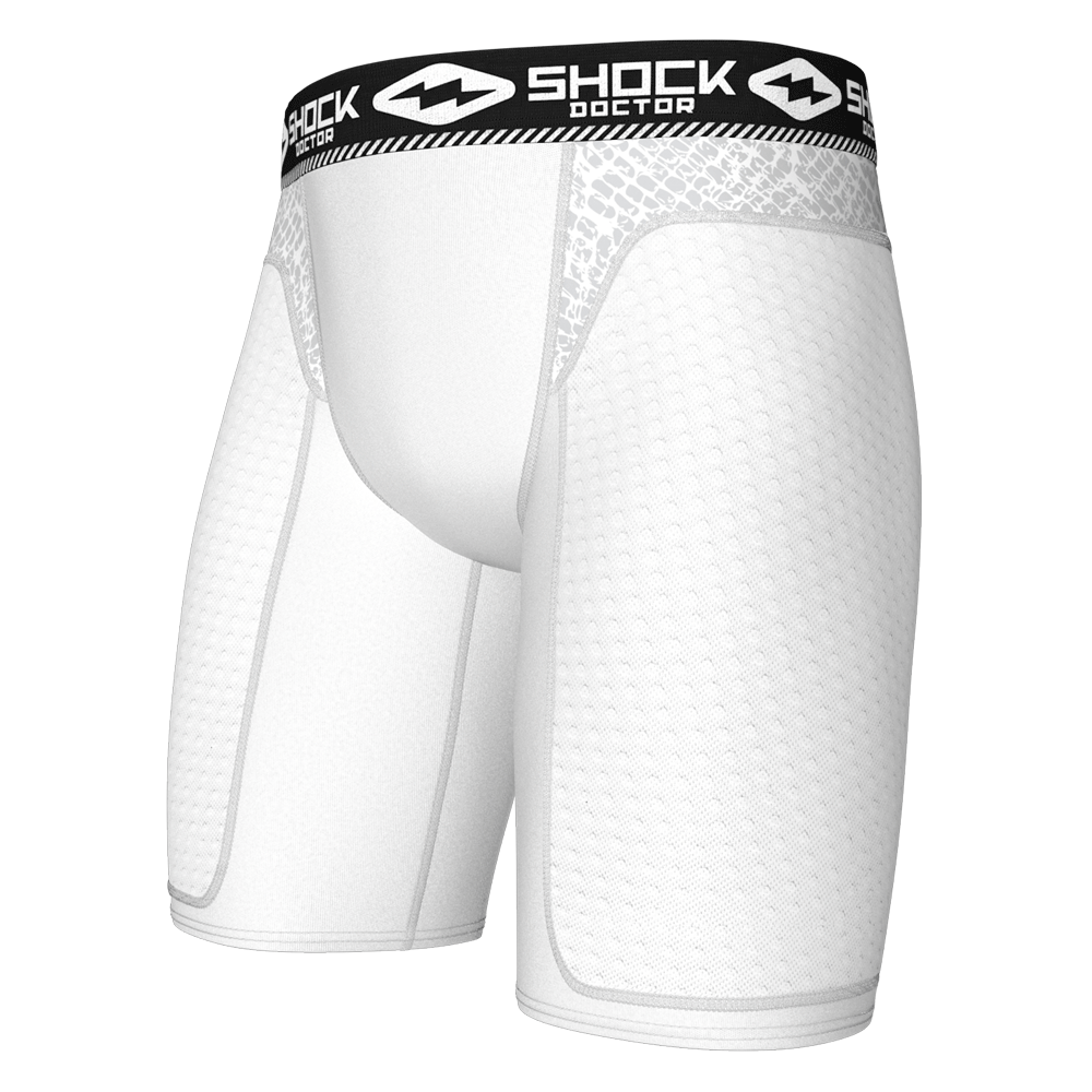 Shock Doctor Sport Compression Short with Cup Black Adult Medium