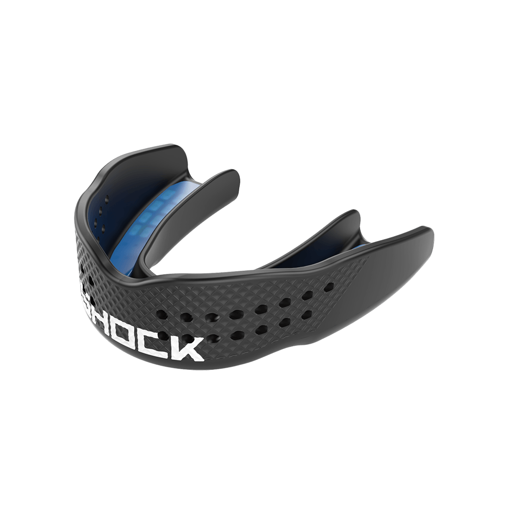 Shock Doctor Sport Gel Max Sports Protective Mouth Guard, Black